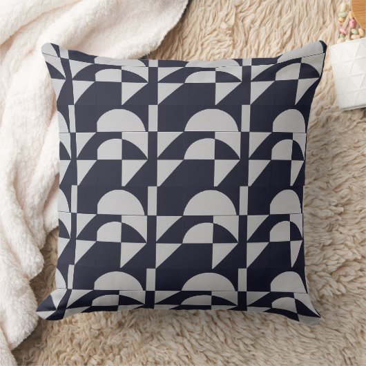 Contemporary Living: Seamless Geometric Pattern Co Kussen (Deken)