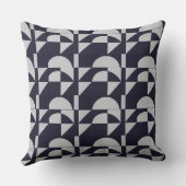 Contemporary Living: Seamless Geometric Pattern Co Kussen (Achterkant)