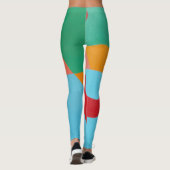 Contemporary Multi-Color Active Leggings (Achterkant)