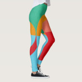 Contemporary Multi-Color Active Leggings (Rechts)