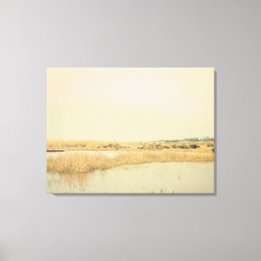 Contemporary Nature-Neutral Home Wall Art Canvas Afdruk (Voorkant)