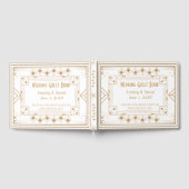 Contemporary Personalized Wedding Guest Book Gastenboek (Volledig)