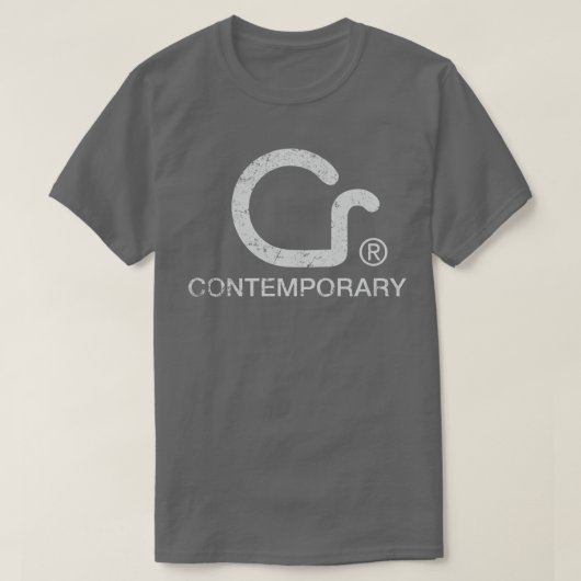 Contemporary Records T-shirt (Design voorkant)