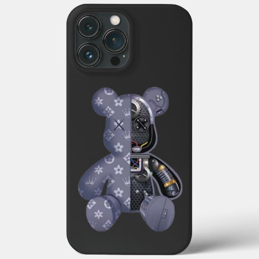 Contemporary Robot Bear Case-Mate iPhone Case (Achterkant)