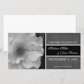 Contemporary Save the Date-aankondiging Date (Voorkant / Achterkant)