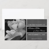 Contemporary Save the Date-aankondiging Date (Voorkant / Achterkant)