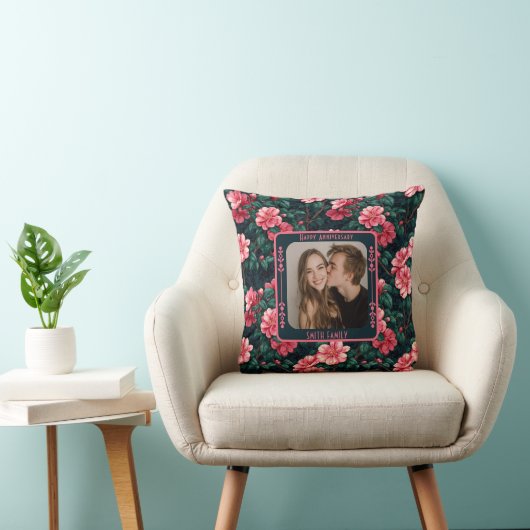 Contemporary Sentimental Wedding Throw Pillow   Kussen (Stoel)