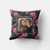 Contemporary Sentimental Wedding Throw Pillow Kussen (Achterkant)