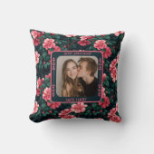 Contemporary Sentimental Wedding Throw Pillow Kussen (Voorkant)