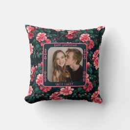 Contemporary Sentimental Wedding Throw Pillow   Kussen