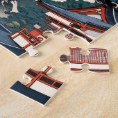 Contemporary ukiyoe, Wisteria japonica Legpuzzel (Zijkant)