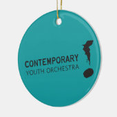 Contemporary Youth Orchestra BassClarinet Ornament (Links)