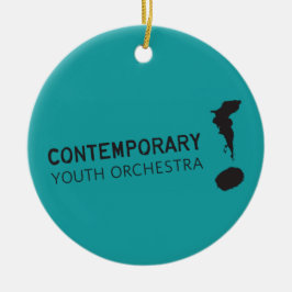 Contemporary Youth Orchestra Cello Ornament