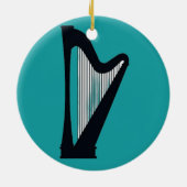 Contemporary Youth Orchestra Harp Ornament (Achterkant)