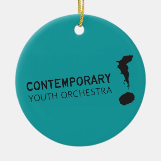 Contemporary Youth Orchestra Piano Ornament (Voorkant)