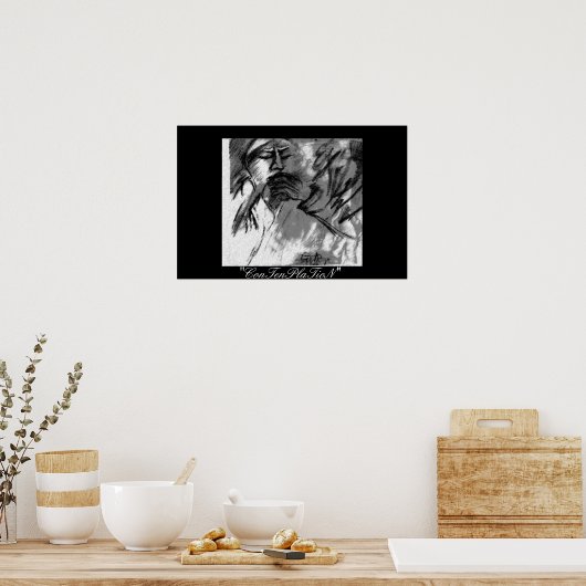 Contenplatie Poster (Keuken)
