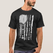 Content Creator blogger influencer Amerika T-shirt (Voorkant)