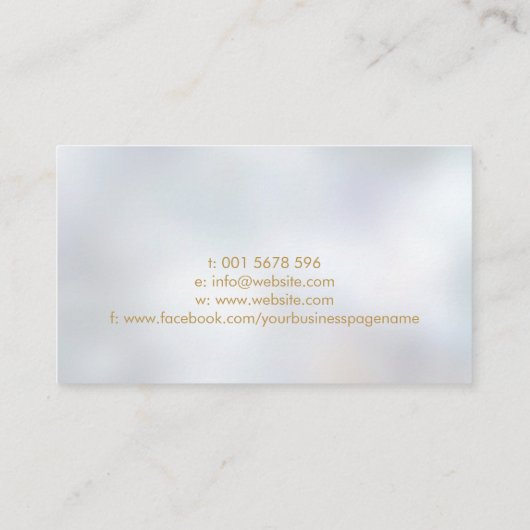 Content Creator - Copywriter - Freelance Writer Visitekaartje (Achterkant)