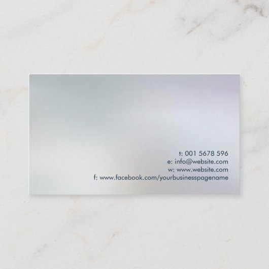 Content Creator - Copywriter - Freelance Writer Visitekaartje (Achterkant)