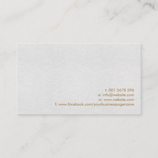 Content Creator - Copywriter - Freelance Writer Visitekaartje (Achterkant)