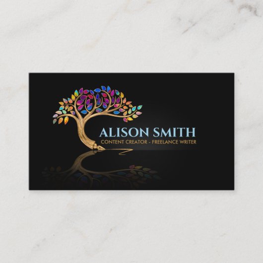 Content Creator - Copywriter - Freelance Writer Visitekaartje (Voorkant)