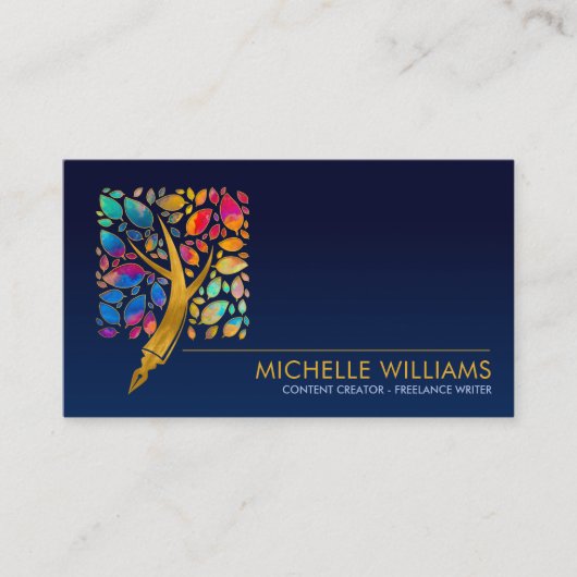 Content Creator - Copywriter - Freelance Writer Visitekaartje (Voorkant)