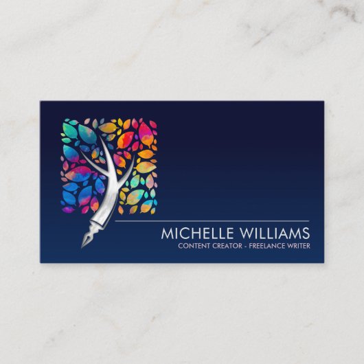 Content Creator - Copywriter - Freelance Writer Visitekaartje (Voorkant)