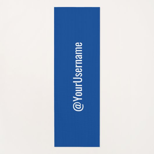 Content Creator Merk Yoga Mat (Voorkant)