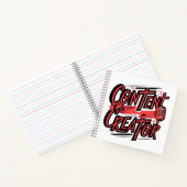 Content Creator - Motivatie ontwerp voor makers Notitieboek (Binnen)