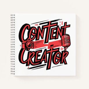 Content Creator - Motivatie ontwerp voor makers Notitieboek