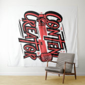 Content Creator - Motivatie ontwerp voor makers Wandkleed (In Situ (horizontaal))