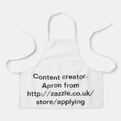 Content creator schort (Voorkant)