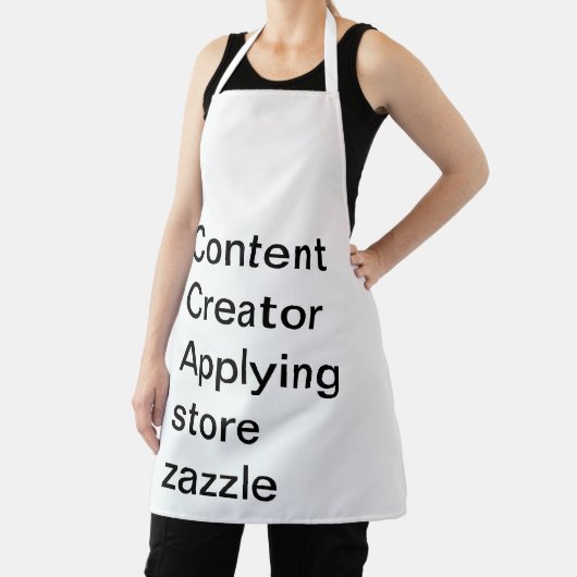Content creator-schort schort (Insitu)