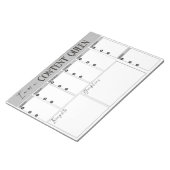 Content Queen Weekly Planner Notitieblok (Schuin)