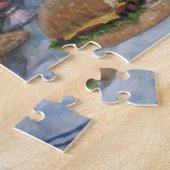 "Content" van mijn oorspronkelijke oliefilm Legpuzzel (Zijkant)