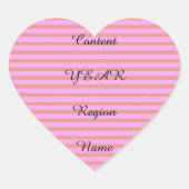 Content Year Region Name or Couple's Names Hart Sticker (Voorkant)