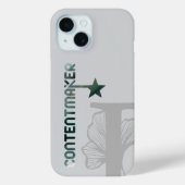 CONTENTMAKER iPhone cases Trend Abstract Groen (Achterkant)