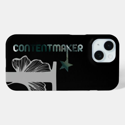 CONTENTMAKER iPhone cases Trend Abstract Groen (Achterkant (horizontaal))