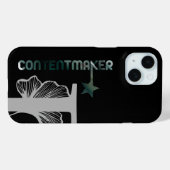 CONTENTMAKER iPhone Hoesjes Trend Abstract Groen (Achterkant (horizontaal))