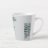 CONTENTMAKER Latte Mok Abstract Interieur Groen (Rechts)