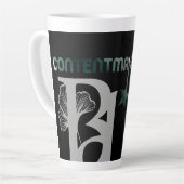 CONTENTMAKER Latte Mok Abstract Interieur Groen (Linkerhoek)