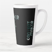 CONTENTMAKER Latte Mok Abstract Interieur Groen (Rechts)