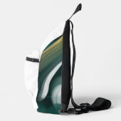 CONTENTMAKER Slingtas Trend Abstract Groen Sling Bag (Rechts)