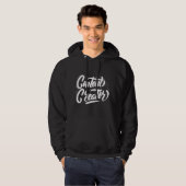 Contentmaker - Social Media Influencer - Blogger Hoodie (Voorkant volledig)