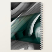 CONTENTMAKER Spiraal Notitieboek Trend Abstract Gr (Achterkant)