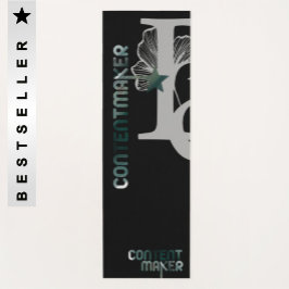 CONTENTMAKER Yoga Mat Abstract Groen Smaragd