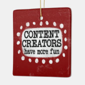 Contentmakers hebben meer plezier in het Ornament (Links)