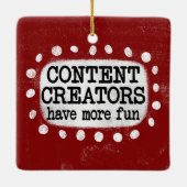 Contentmakers hebben meer plezier in het Ornament (Achterkant)