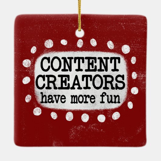 Contentmakers hebben meer plezier in het Ornament (Achterkant)