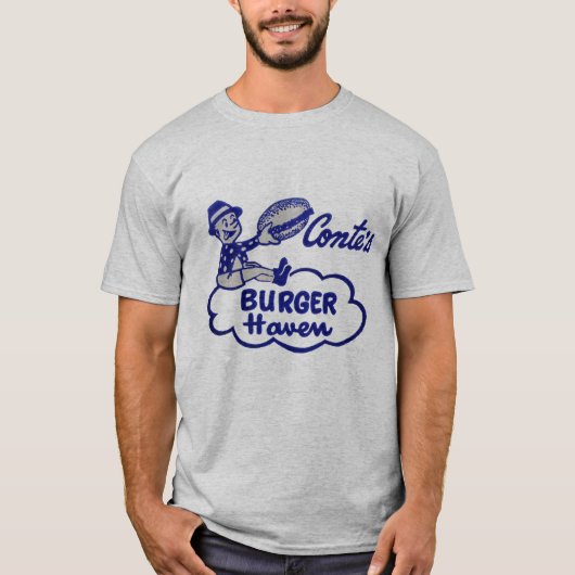 Conte's Burger Haven t shirt (Voorkant)